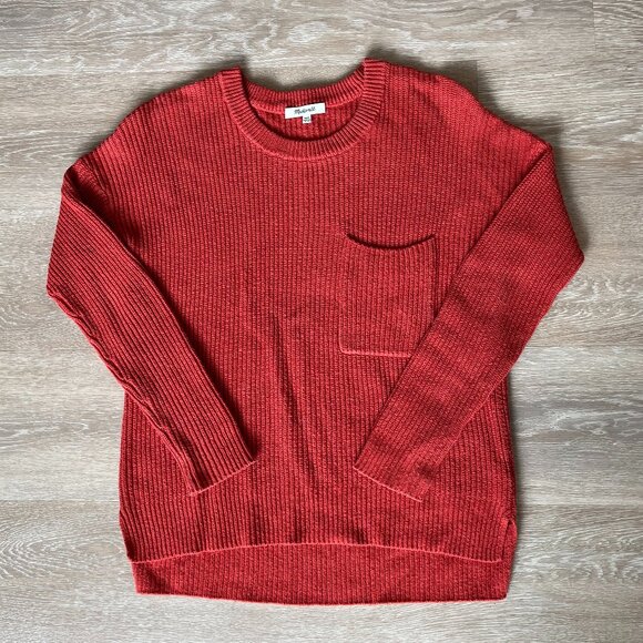 Madewell Red Sweater - Size XXS - Picture 1 of 3